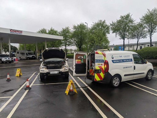 Emergency Fuel Drain Scotland