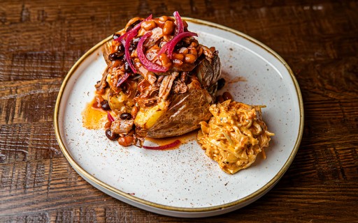 Pulled Pork Loaded Potatoes