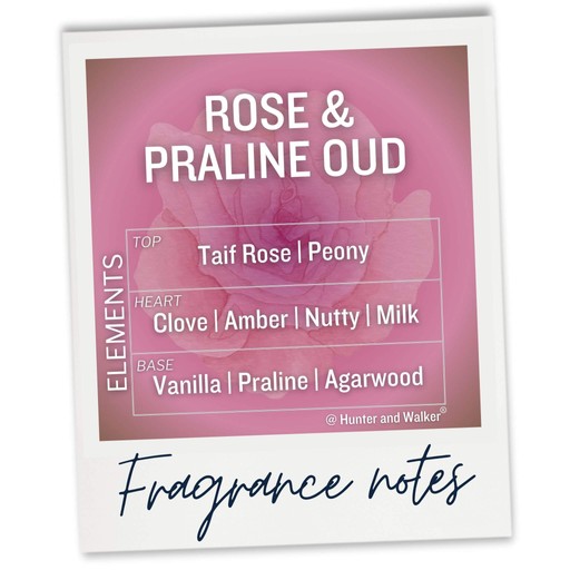 Rose and Oud Luxury Wax Melt