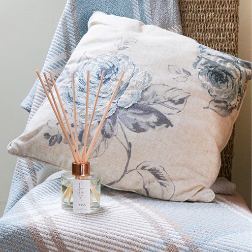 Relax reed diffuser in bedroom space