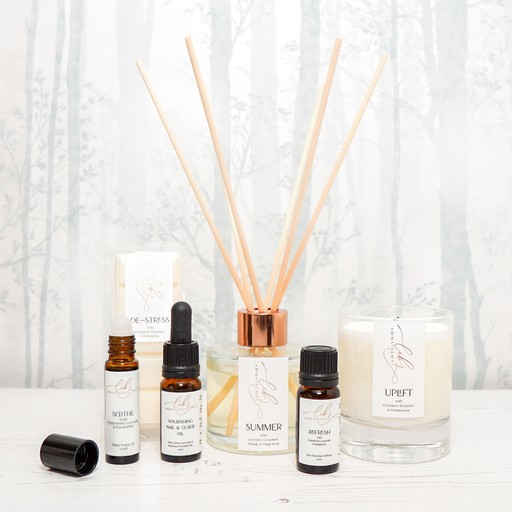 Lib's Aromatherapy home fragrance range