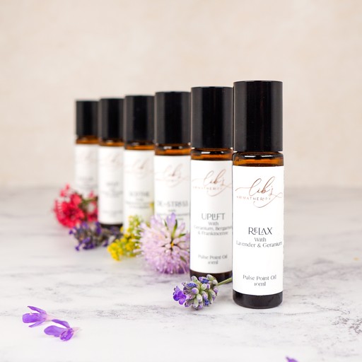 Lib's Aromatherapy rollerball collection