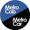 Metro Cab and Metro Car Logo
