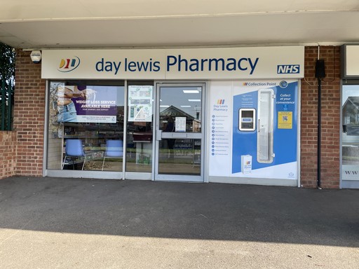 front of pharmacy