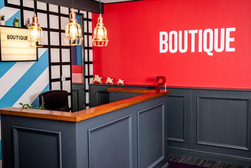 We Are Boutique Inside Office