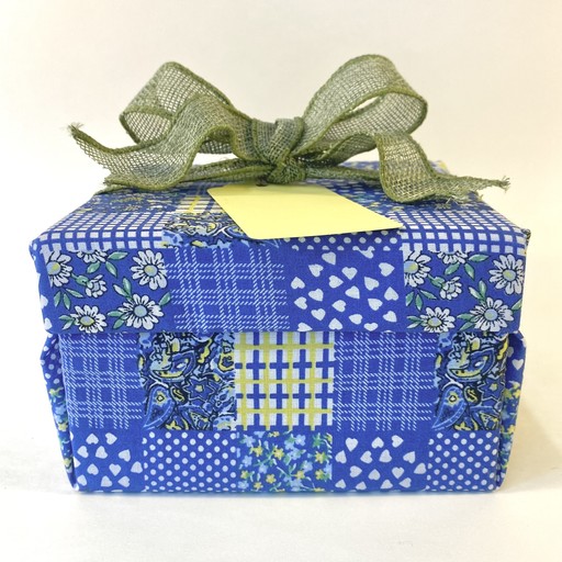 Unique and sustainable - fabric wrapped gift boxes