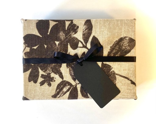 Unique and sustainable - fabric wrapped gift boxes