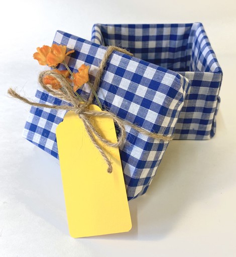 Unique and sustainable - fabric wrapped gift boxes