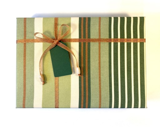 Unique and sustainable - fabric wrapped gift boxes