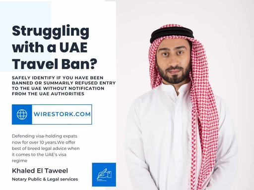 Check Travel Ban In UAE online
