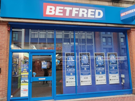 Betfred Shop Front