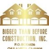 Bigger Than Before Construction Logo