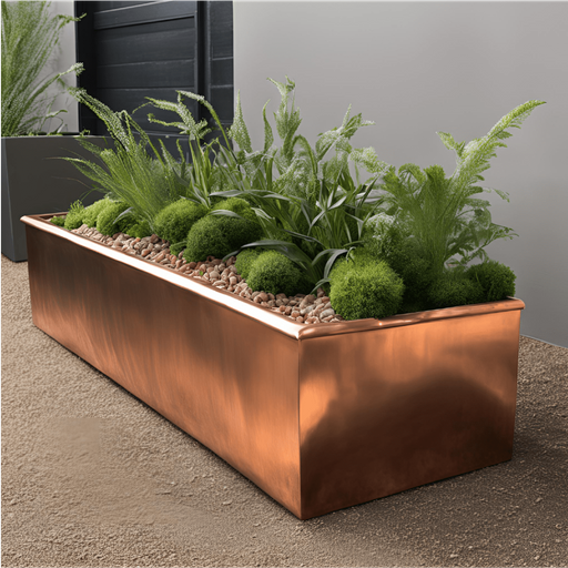 Copper Planter