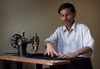 Pradip Madgaonkar - Master of the Stitch  Logo