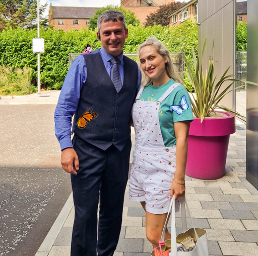 VANTA's Special Day- Driving for Sophia Webster