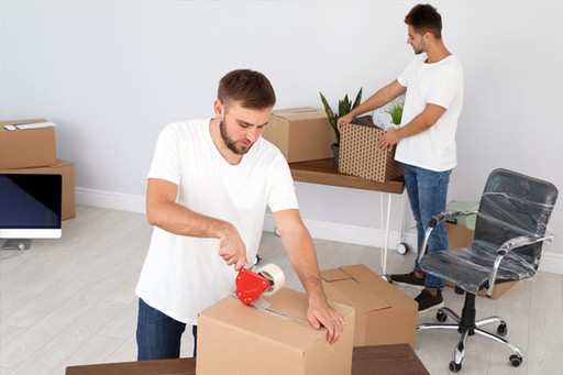 Watson Removals packing 