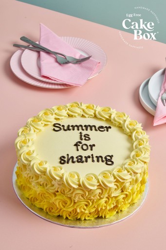 Summer is for sharing… sweet moments, sunny days, and slices of cake. Bring people together with a taste of sunshine!