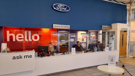Ford Service Centre Milton Keynes reception