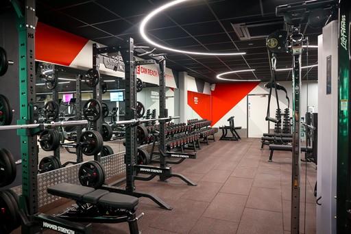 Wellington Sports Centre includes a 60-station gym that's packed with all the very latest gym kit.