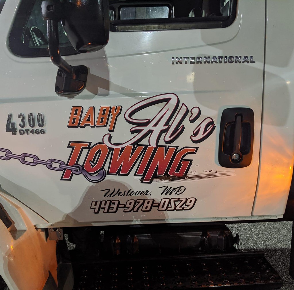 Baby Al's Towing 29319 Revells Neck Road, Westover, MD, 21871 Central