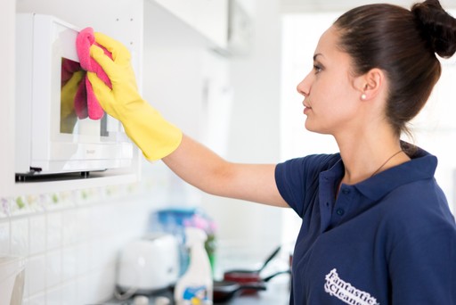 Cleaning lady