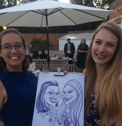 On the spot caricature