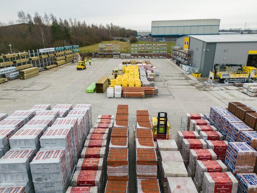 Building supplies at MKM Carlisle.