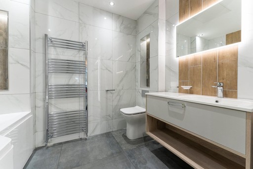 Bathroom showroom at MKM Carlisle.