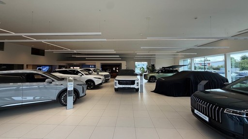 Interior of Evans Halshaw JAECOO OMODA Hull