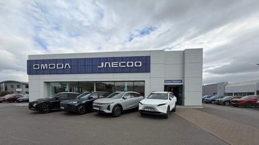 Exterior of Evans Halshaw JAECOO OMODA Hull