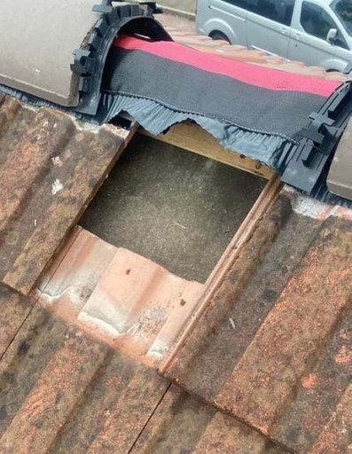 Ridge tile repair in Bristol