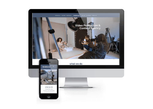 Bespoke design for video production company 
