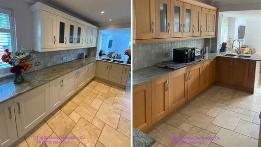 Kitchen Respray Company in Winchester. 1 day out 1