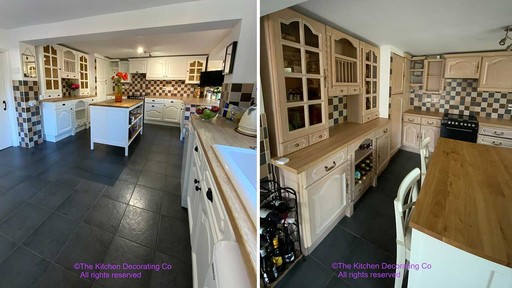 Kitchen Respray Company in Winchester. 1 day out 1