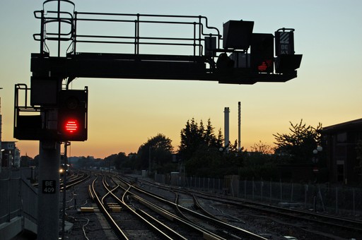 Railway infrastructure signalling equipment