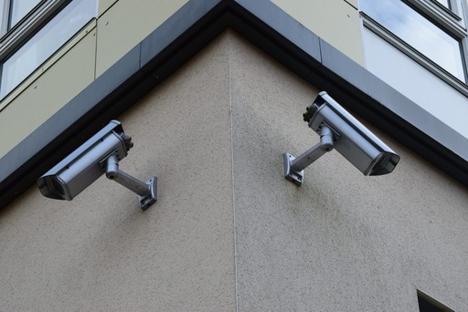 cctv social housing South Wales
