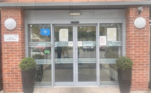 Automatic door entry system in South Wales