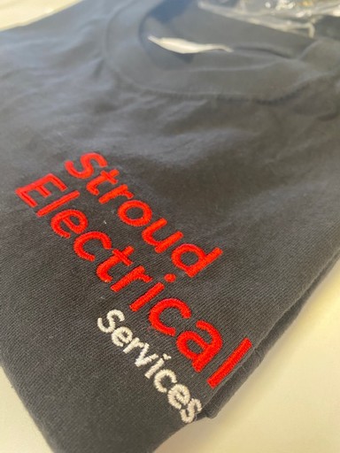 embroidered t shirt