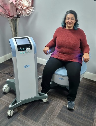 EMS chair for incontinence treatment 