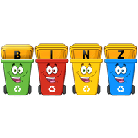 Binz Rapaid Rubbish Removal Logo