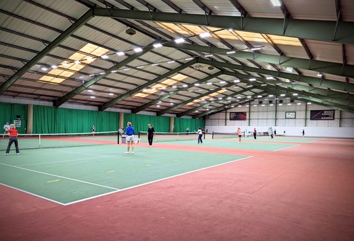 The Taunton Tennis Centre is the largest in Somerset. It boasts six indoor and six outdoor courts. It's been developed with both elite coaching and training in mind, as well as more casual pay-as-you-play use.
