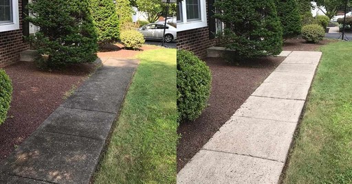 Pressure washing 