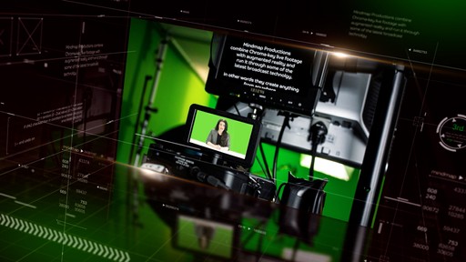 Green screen production studio