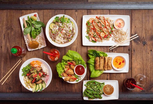 Fresh, Gluten-free, healthy Vietnamese Pho noodle soup