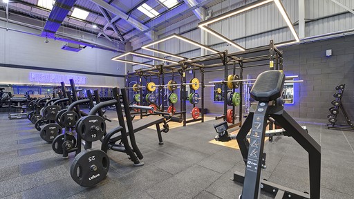 Free Weights Area