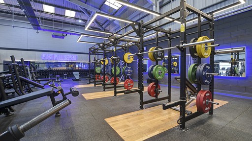 Free Weights Area
