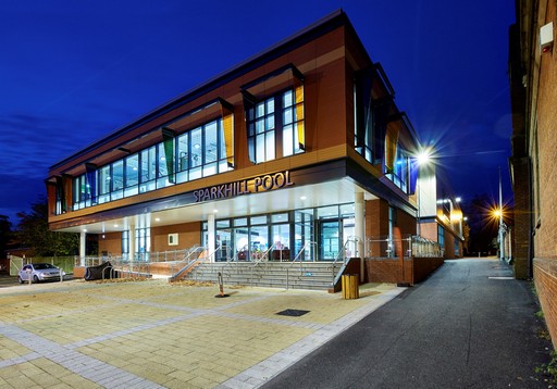 Outside Sparkhill Pool & Fitness Centre