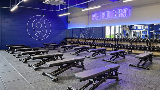 Free Weights Area