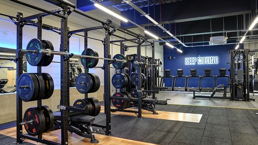 Free Weights Area