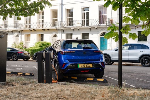 Car charging at Montpellier Spa Road, Cheltenham